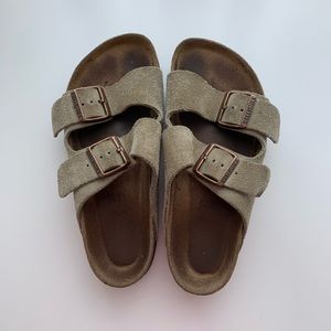 Arizona suede Birkenstock’s size 37